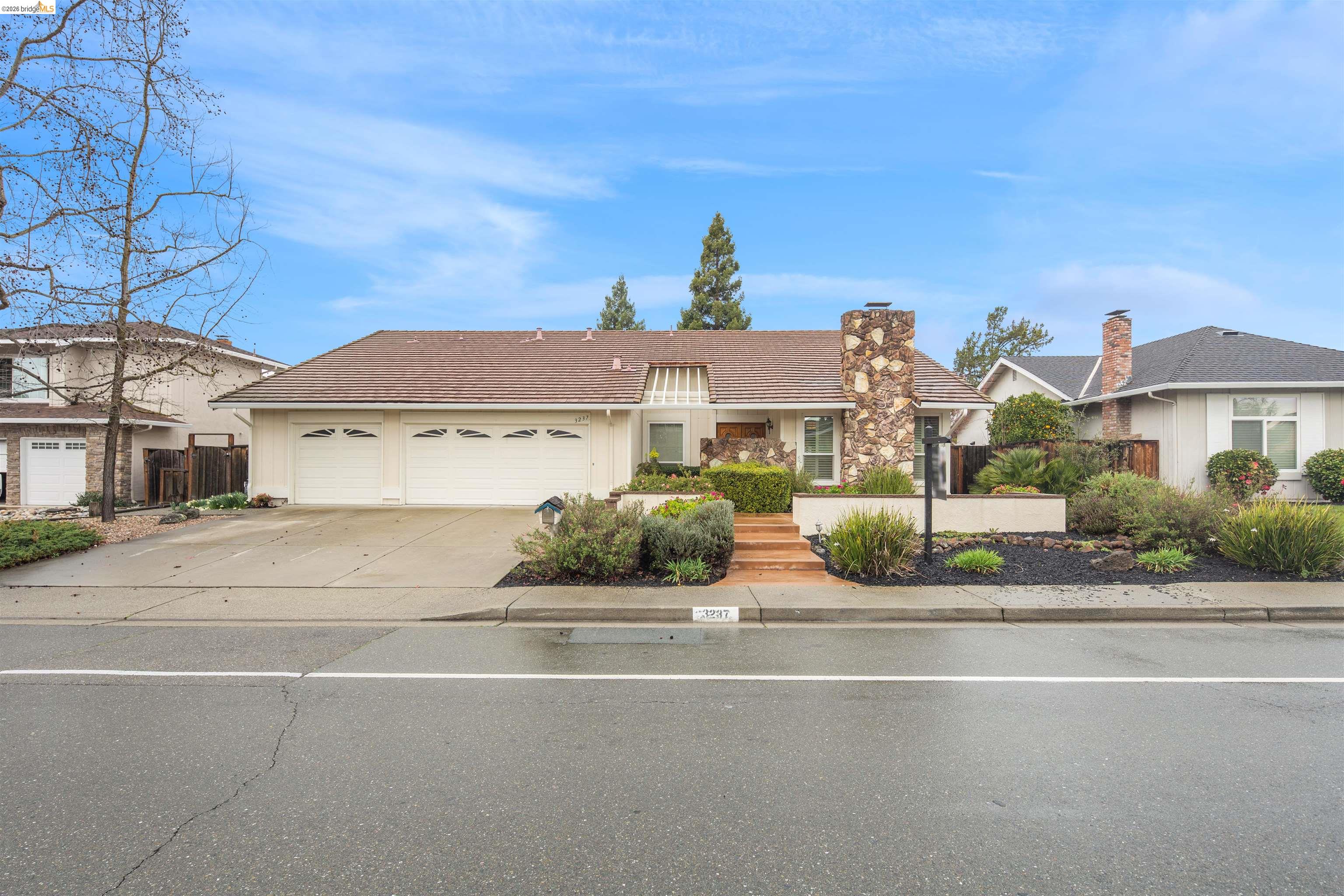 3237 Veracruz Drive San Ramon, CA 94583 - Photo 2 of 59 front view of a house with a street
