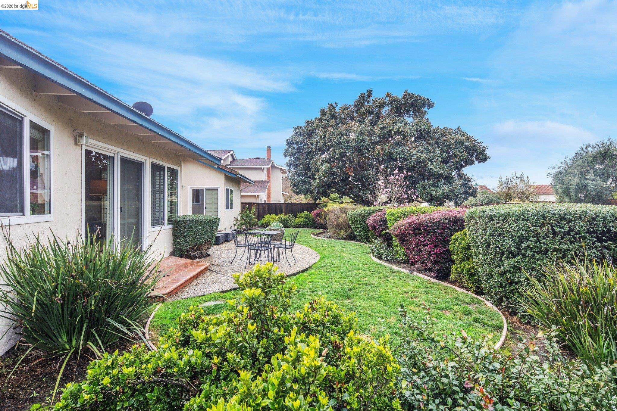 3237 Veracruz Drive San Ramon, CA 94583 - Photo 45 of 59 a view of a backyard with plants and a garden