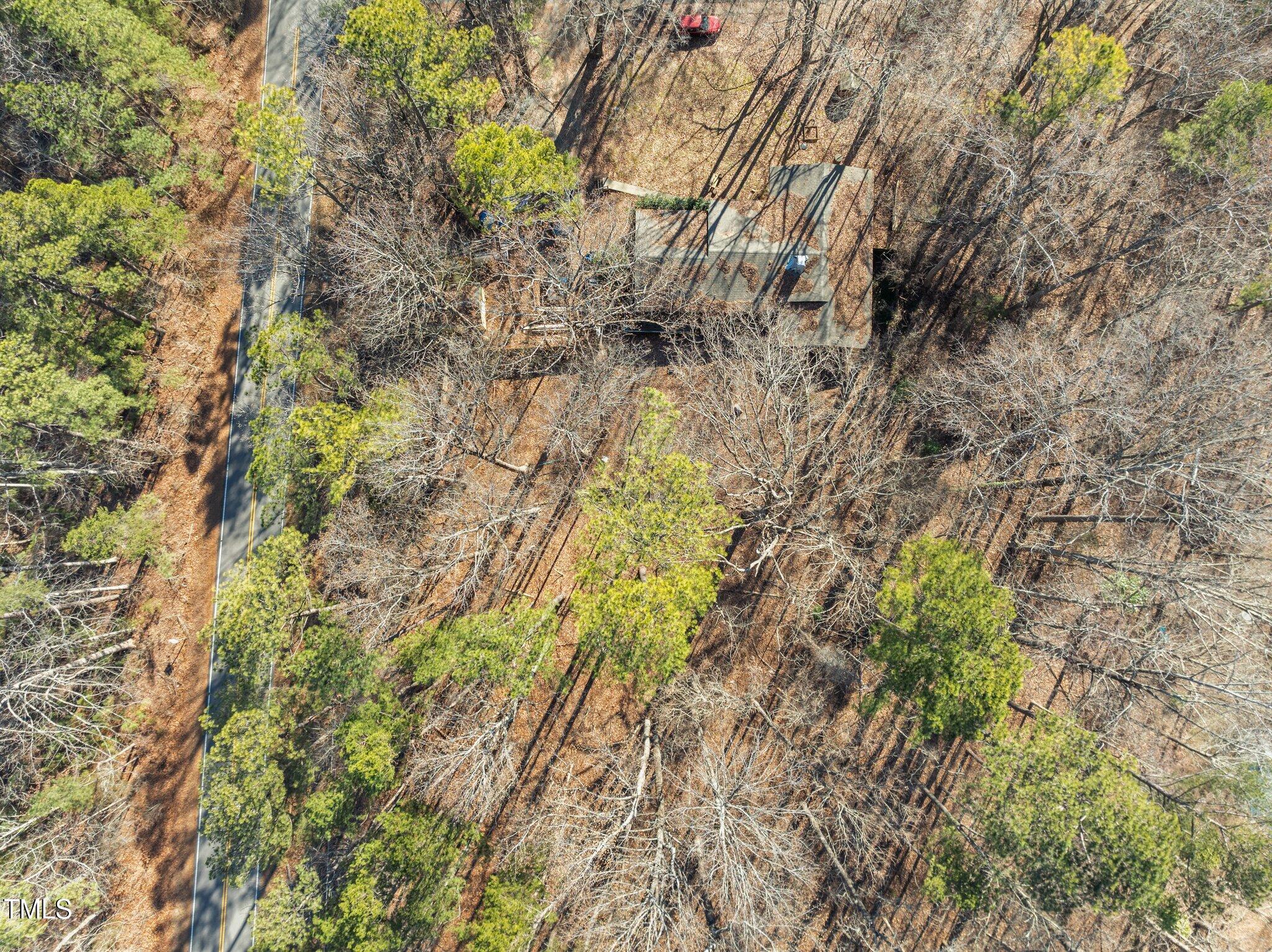 3205 West Cornwallis Road Durham, NC 27705 - Photo 10 of 12 a backyard of a house with lots of trees