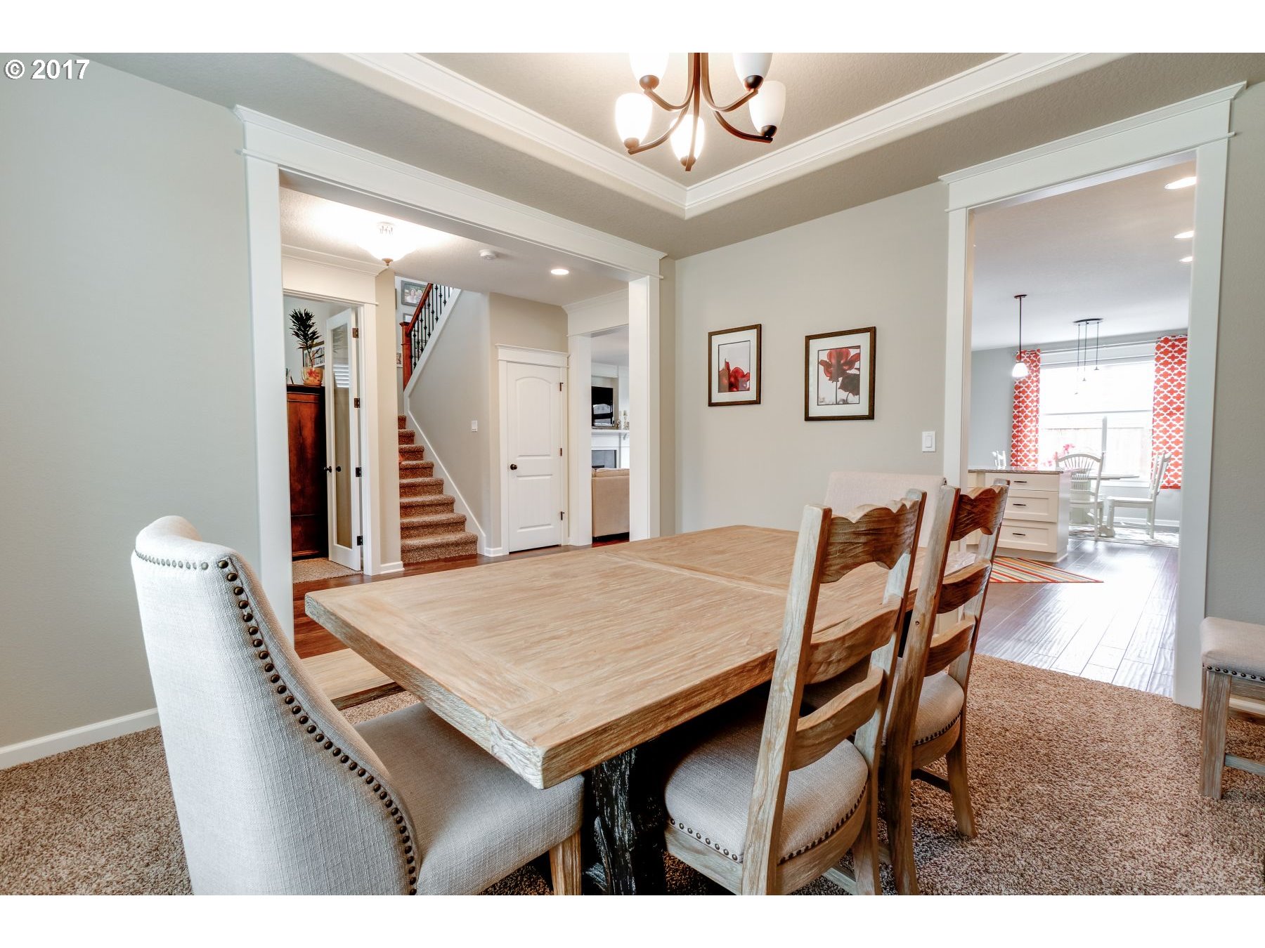 19716 South Central Point Road Oregon City, OR 97045 - Photo 5 of 26 a view of a dining room with furniture