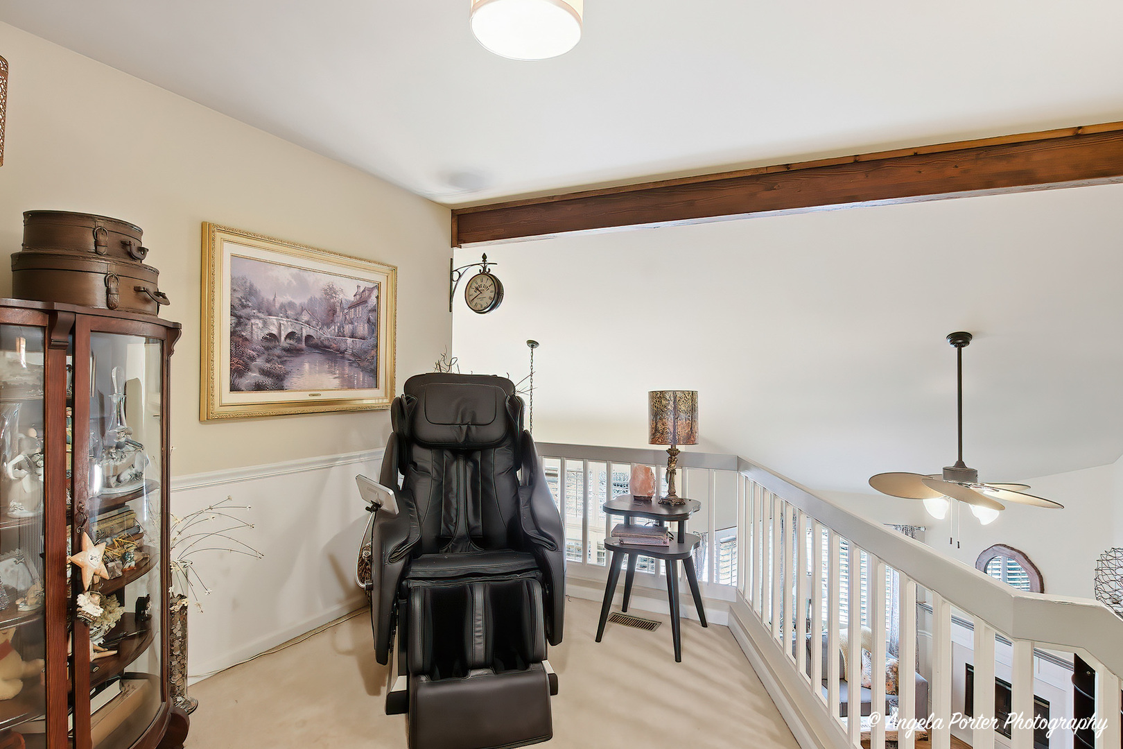 890 Shoreline Road Lake Barrington, IL 60010 - Photo 23 of 42 a view of a workspace with furniture and a window