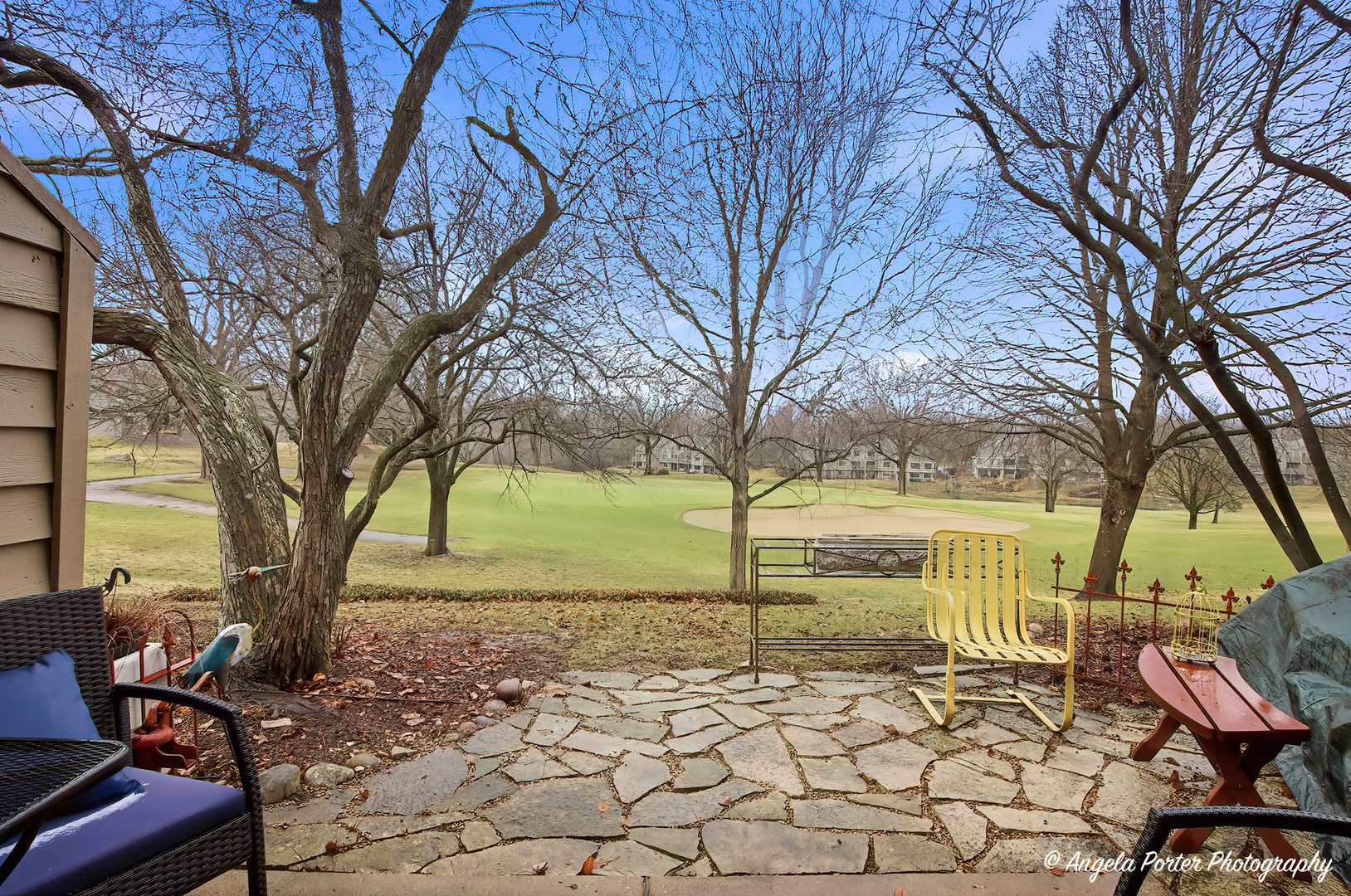890 Shoreline Road Lake Barrington, IL 60010 - Photo 32 of 42 a view of a yard with plants and trees