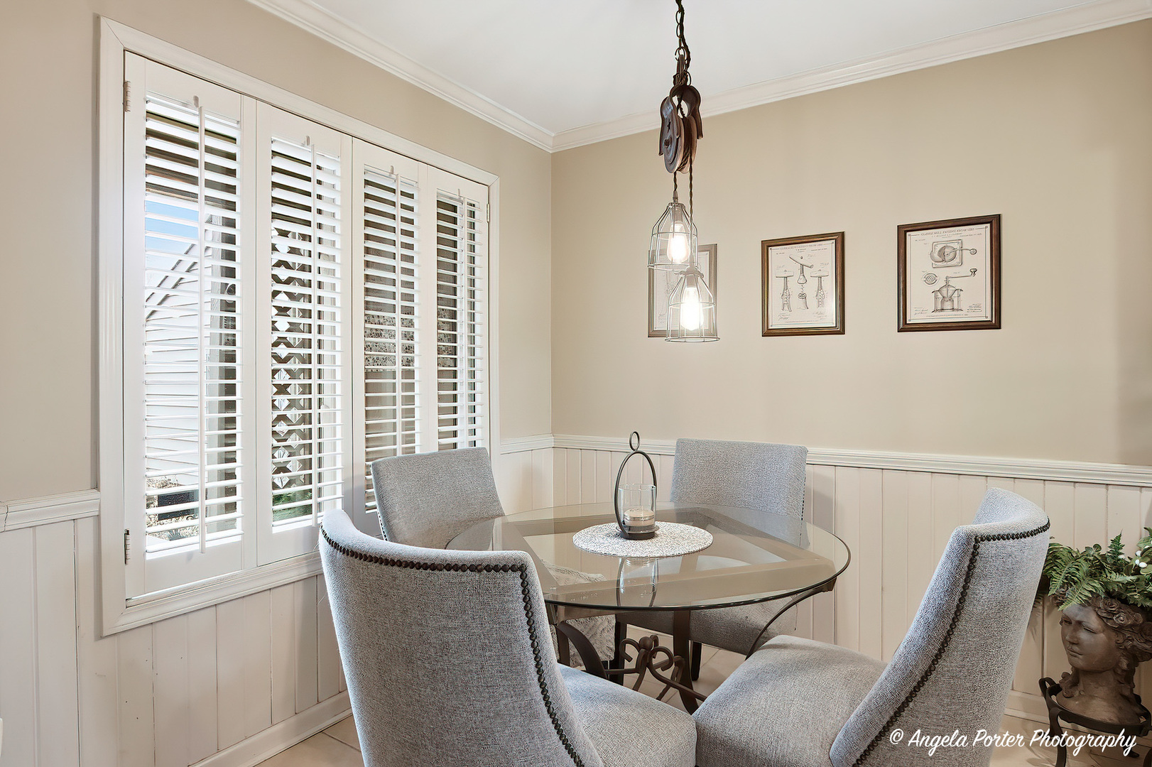 890 Shoreline Road Lake Barrington, IL 60010 - Photo 8 of 42 a view of a dining room with furniture and window