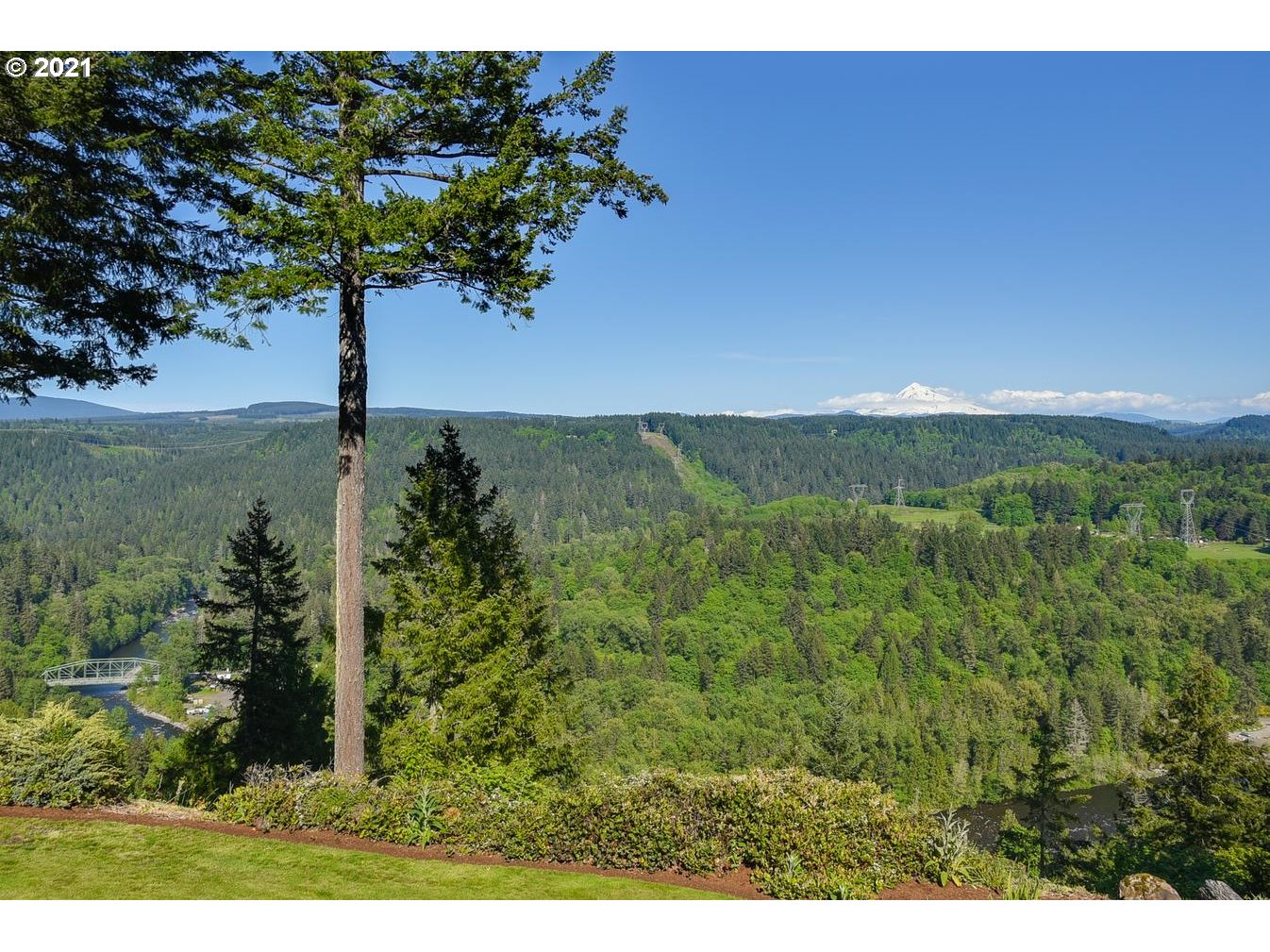 38636 Southeast Hudson Road Sandy, OR 97055 - Photo 13 of 32 a view of a yard with an outdoor space