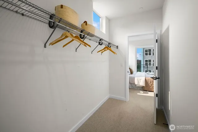 a view of storage and utility room