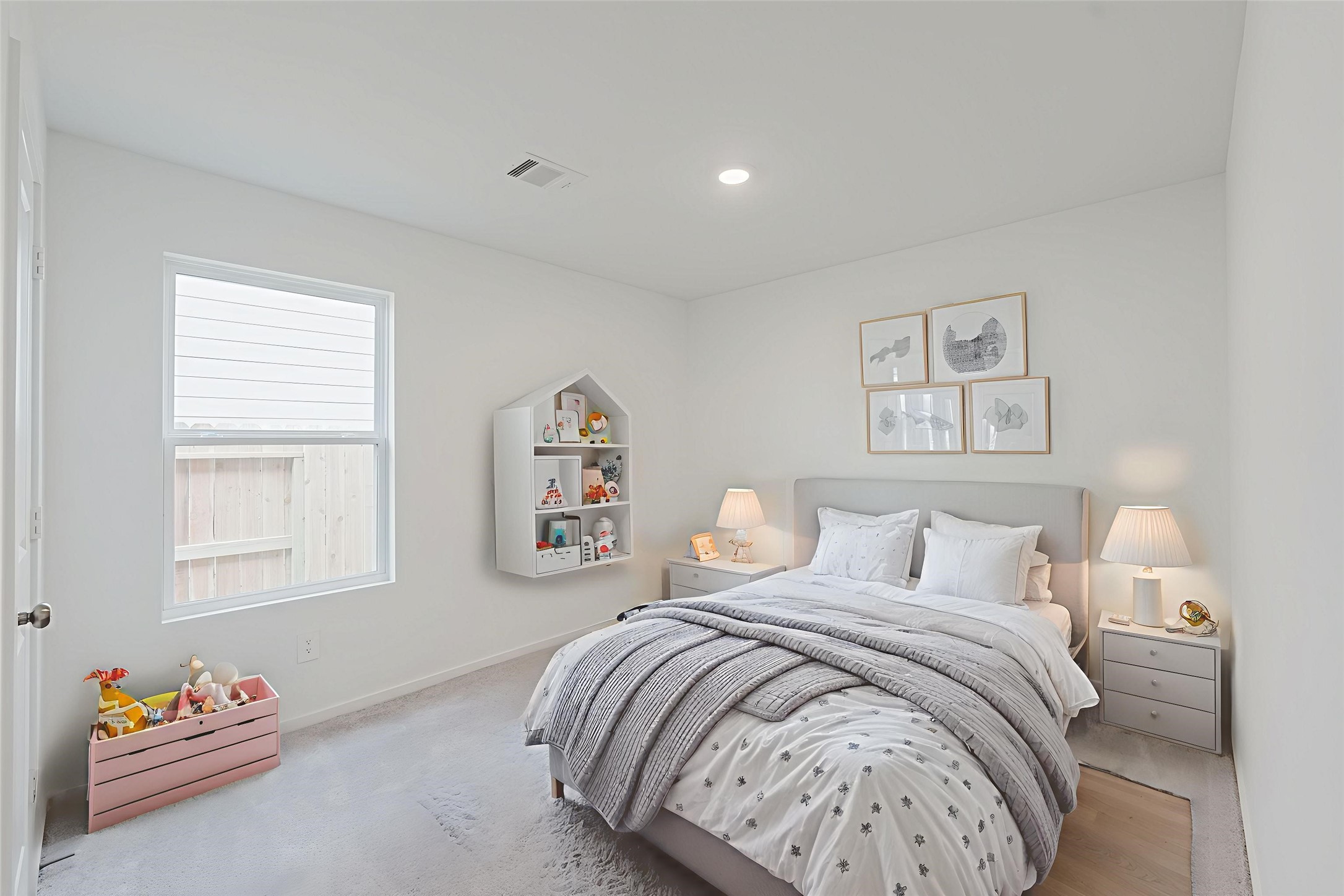 16626 Trembling Aspen Lane New Caney, TX 77357 - Photo 5 of 10 a bedroom with a bed and a window