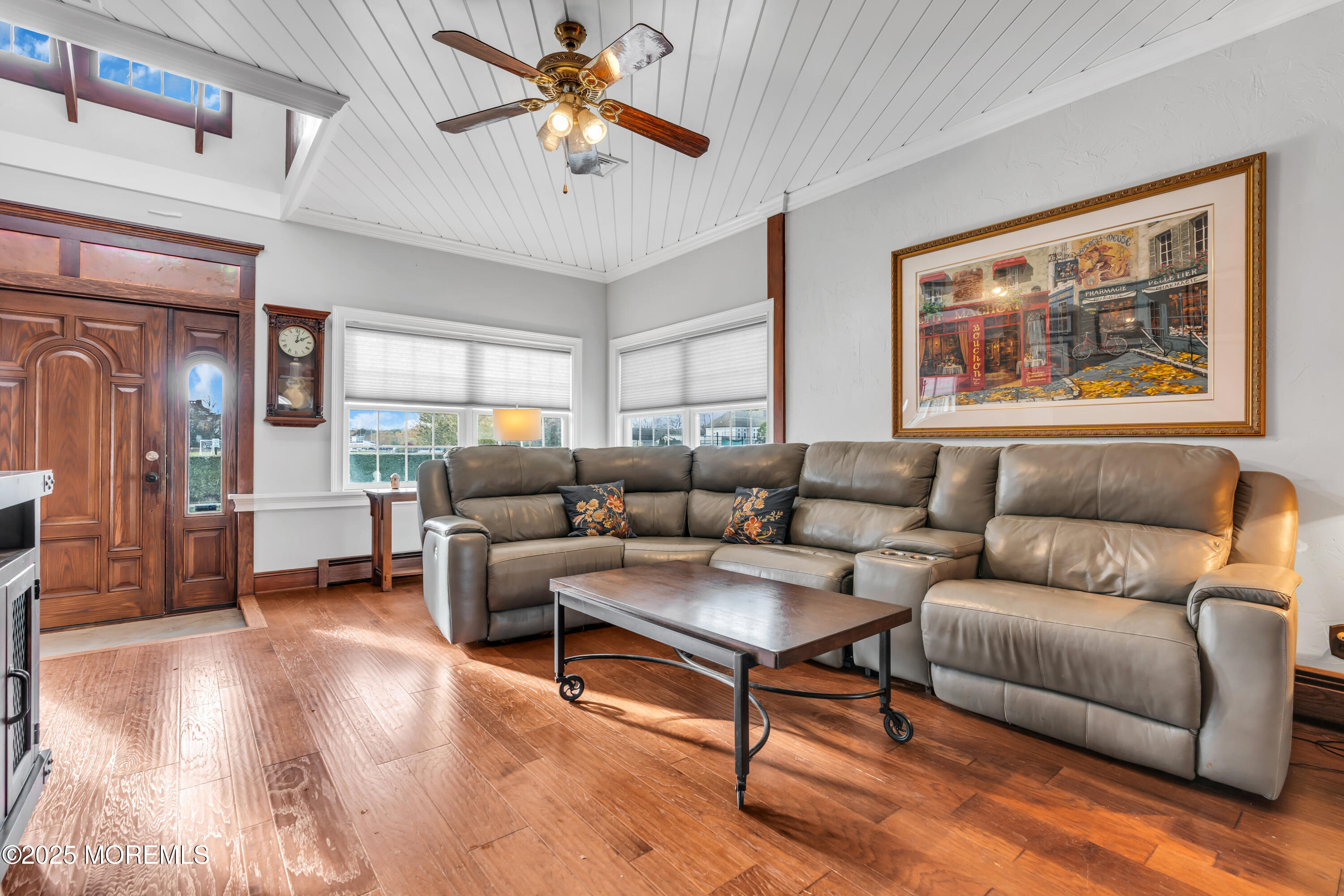 162 East River Road Rumson, NJ 07760 - Photo 15 of 70 a living room with furniture and a large window
