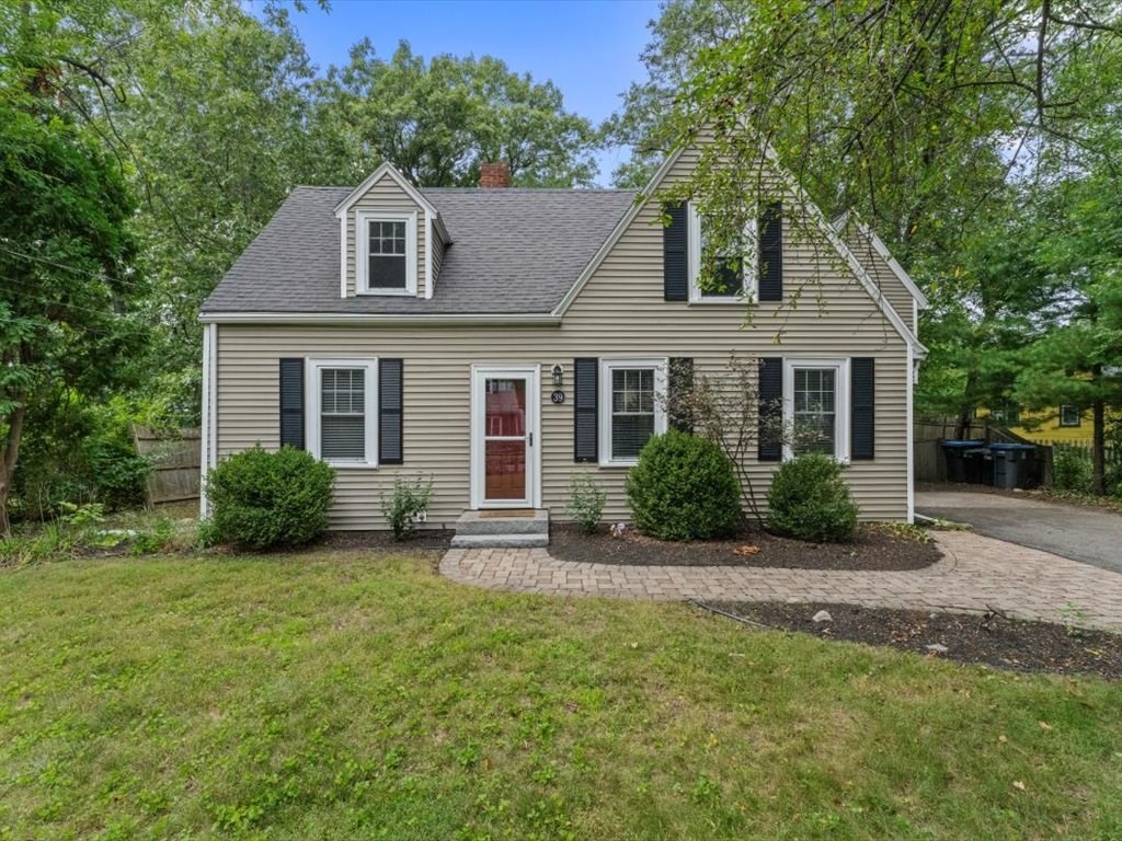 39 Evergreen Road Natick, MA 01760 - Photo 1 of 36 front view of a house with a yard