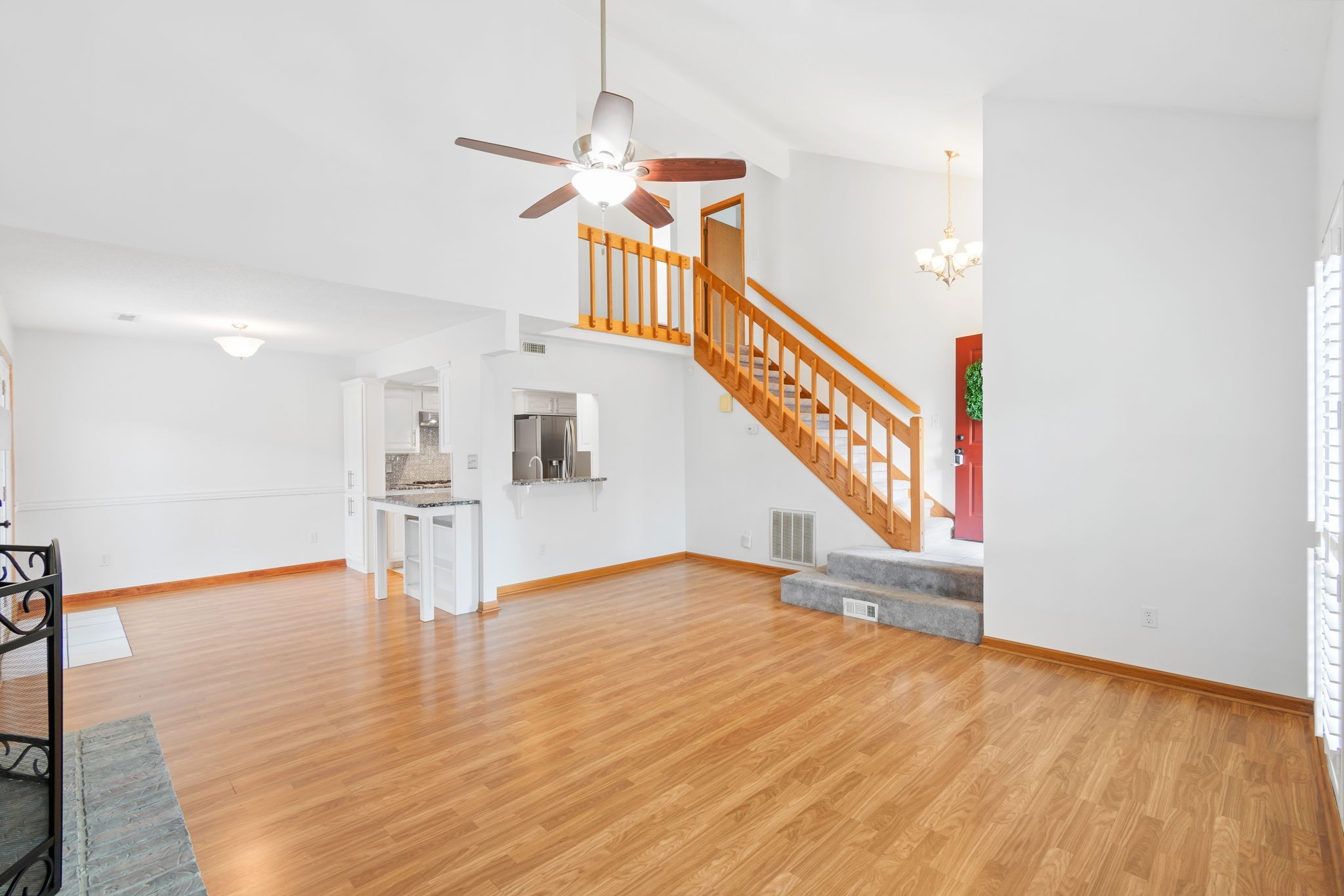 5002 Camelot Drive, Unit C Columbia, TN 38401 - Photo 8 of 46 a view of entryway and hall with wooden floor