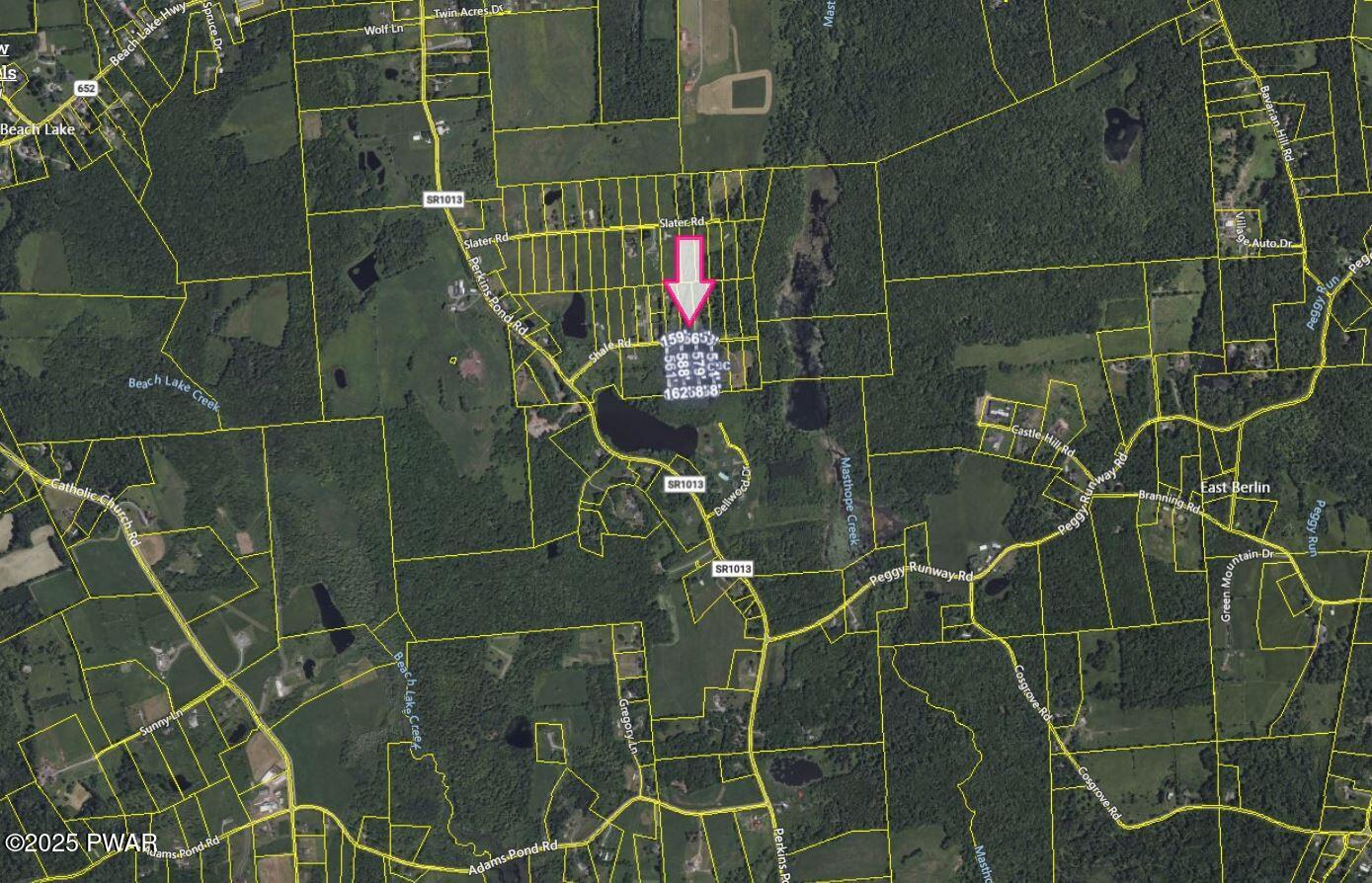 46 Shale Road Beach Lake, PA 18405 - Photo 43 of 44 Aerial 2 - 3 parcels