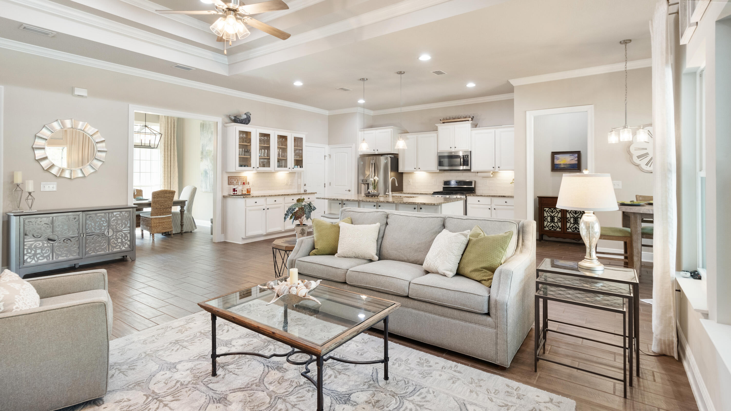 46 Bayou Manor Road Santa Rosa Beach, FL 32459 - Photo 8 of 46 Open concept Living and Kitchen