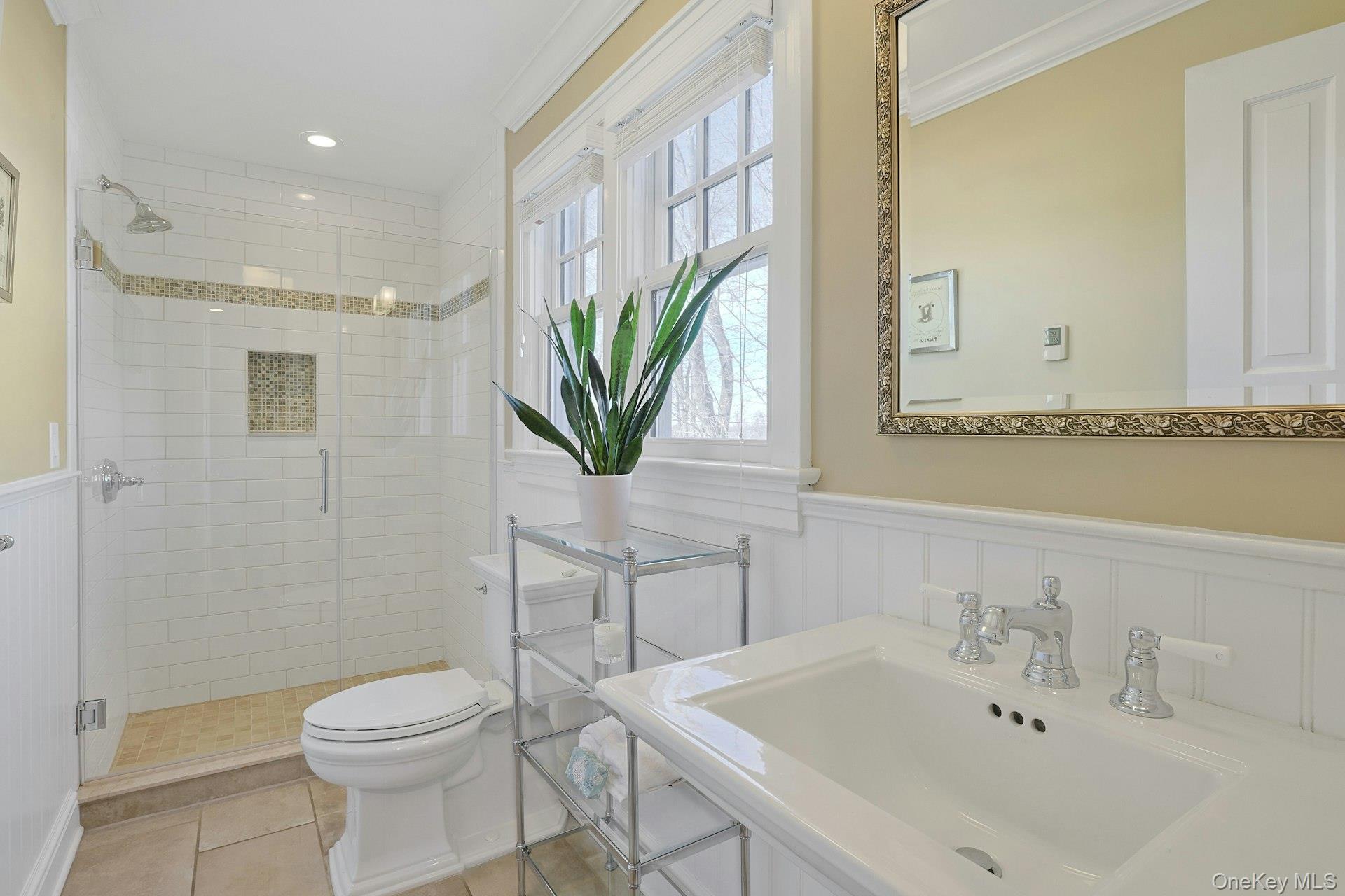 369 Evandale Road Scarsdale, NY 10583 - Photo 21 of 49 Full bathroom with radiant heated floors on the first level, off the mud room.