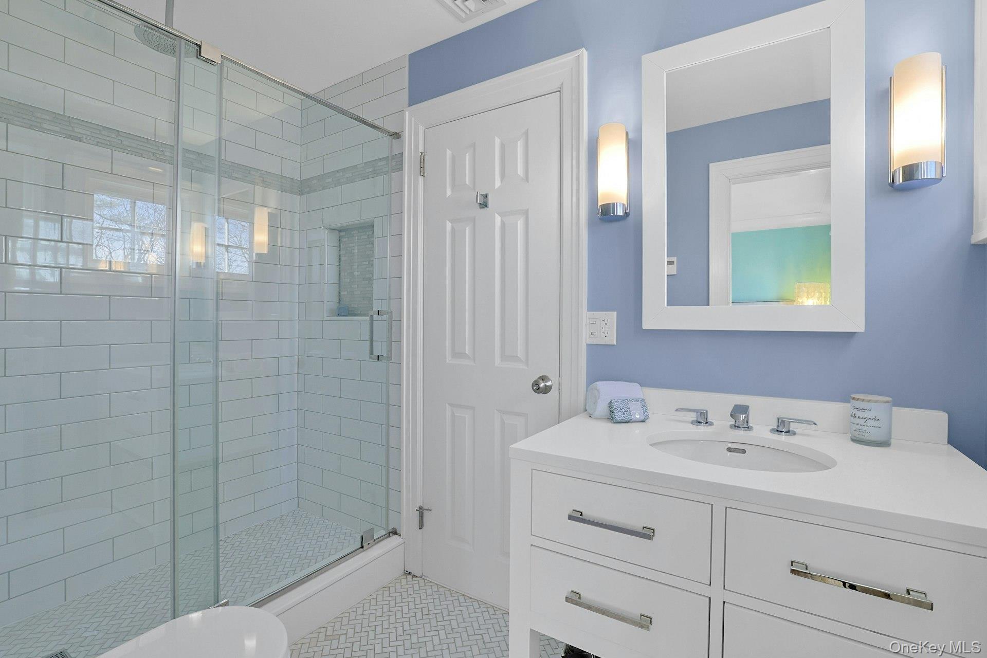 369 Evandale Road Scarsdale, NY 10583 - Photo 32 of 49 Second level jack-and-jill bathroom with radiant heated floors.