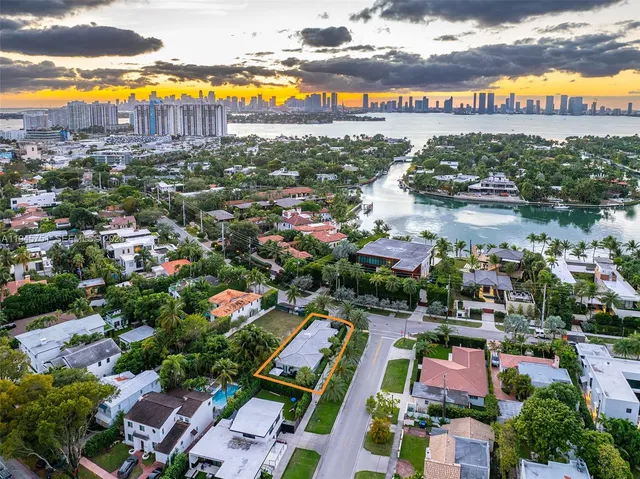 a front view of a building with street view