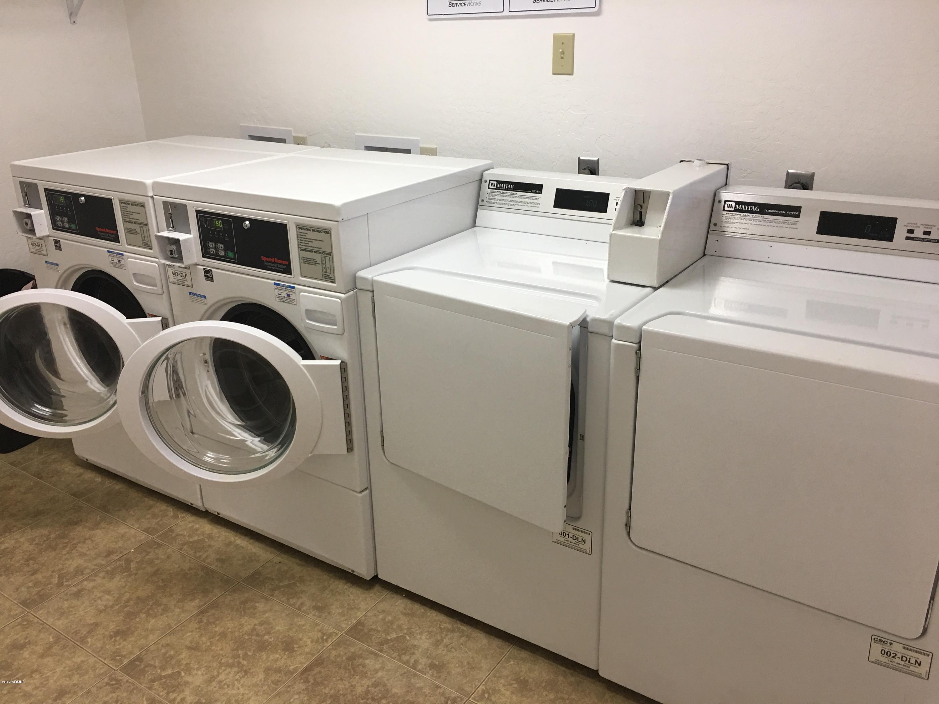 540 South West Road, Unit 7 Wickenburg, AZ 85390 - Photo 27 of 27 a utility room with dryer and washer