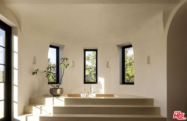 a view of a small space