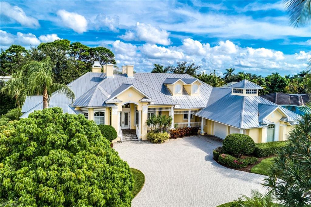 1160 Oleander Drive Naples, FL 34102 - Photo 2 of 31 an aerial view of a house