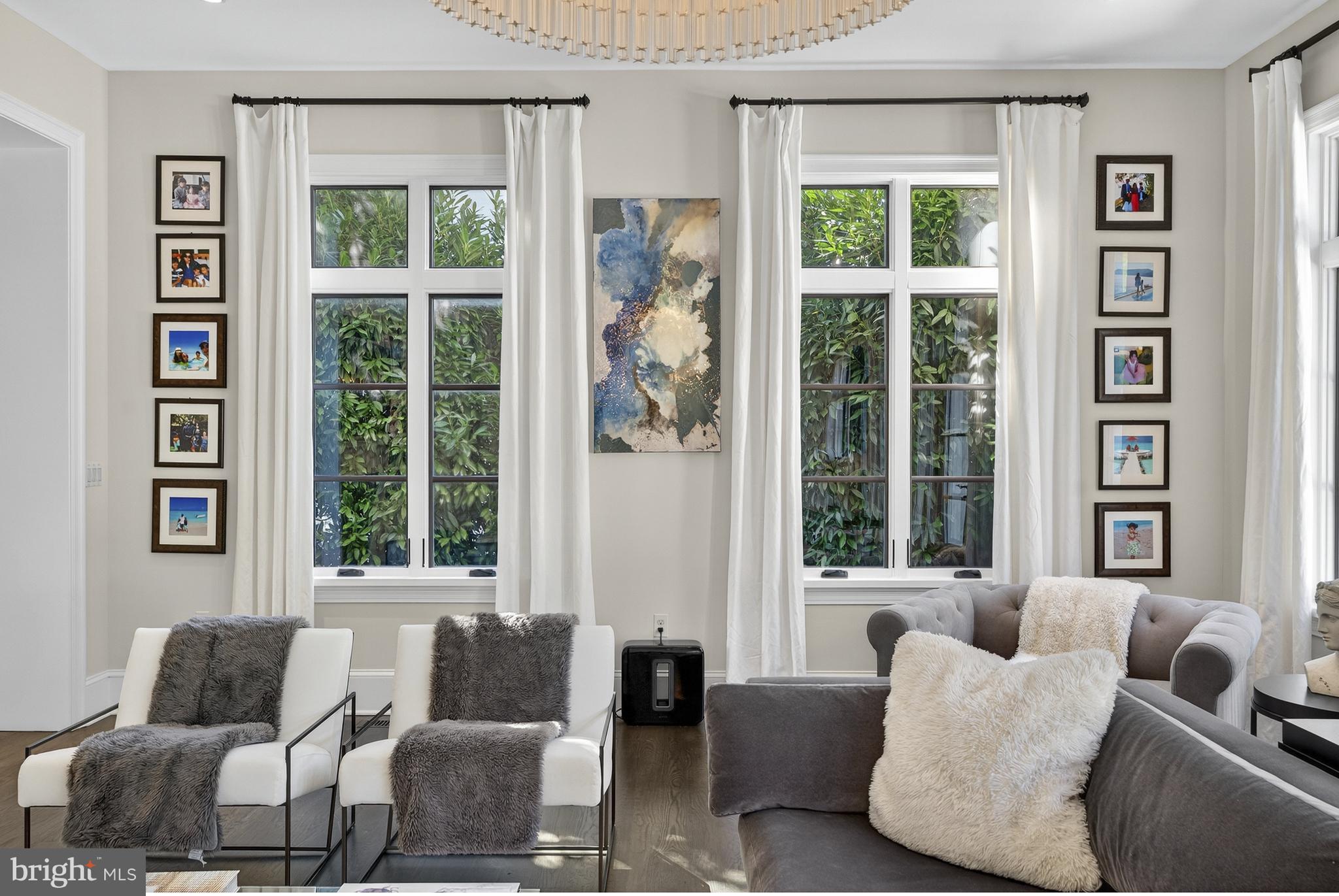 2107 Foxhall Road Northwest Washington, DC 20007 - Photo 10 of 64 Stunning large windows make this room sunlit