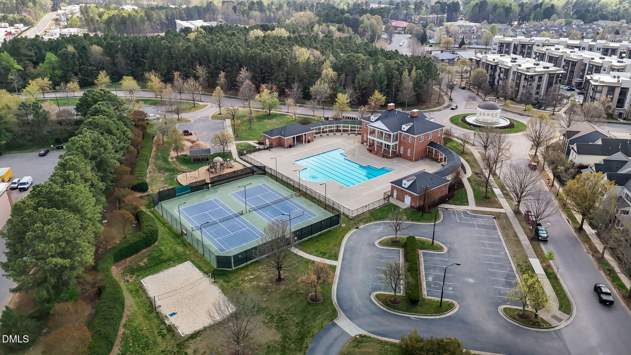 401 Stone Flower Lane Raleigh, NC 27603 - Photo 24 of 28 an aerial view of a house with outdoor space