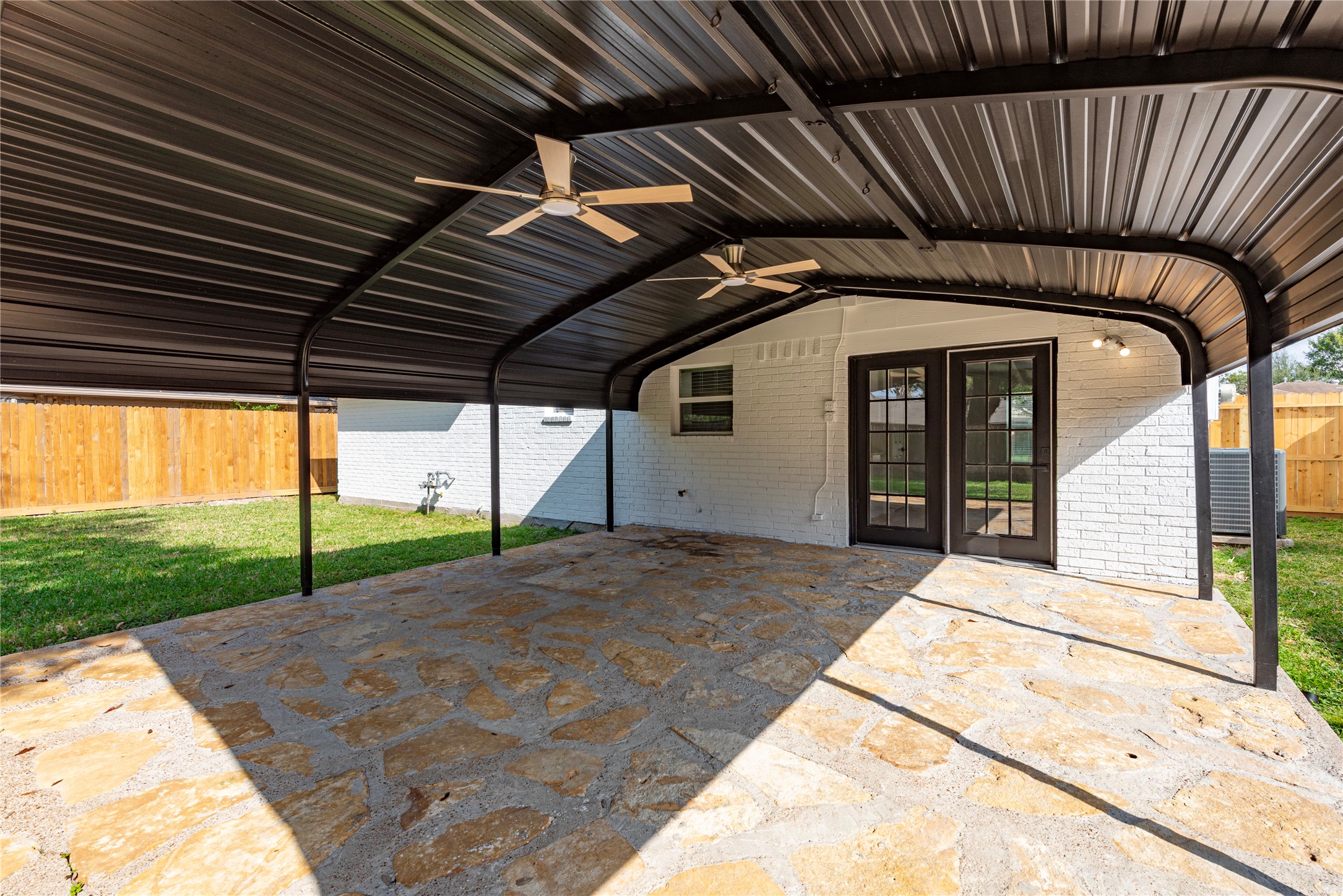 4315 Brookhead Trail Houston, TX 77066 - Photo 26 of 29 a view of backyard with green space