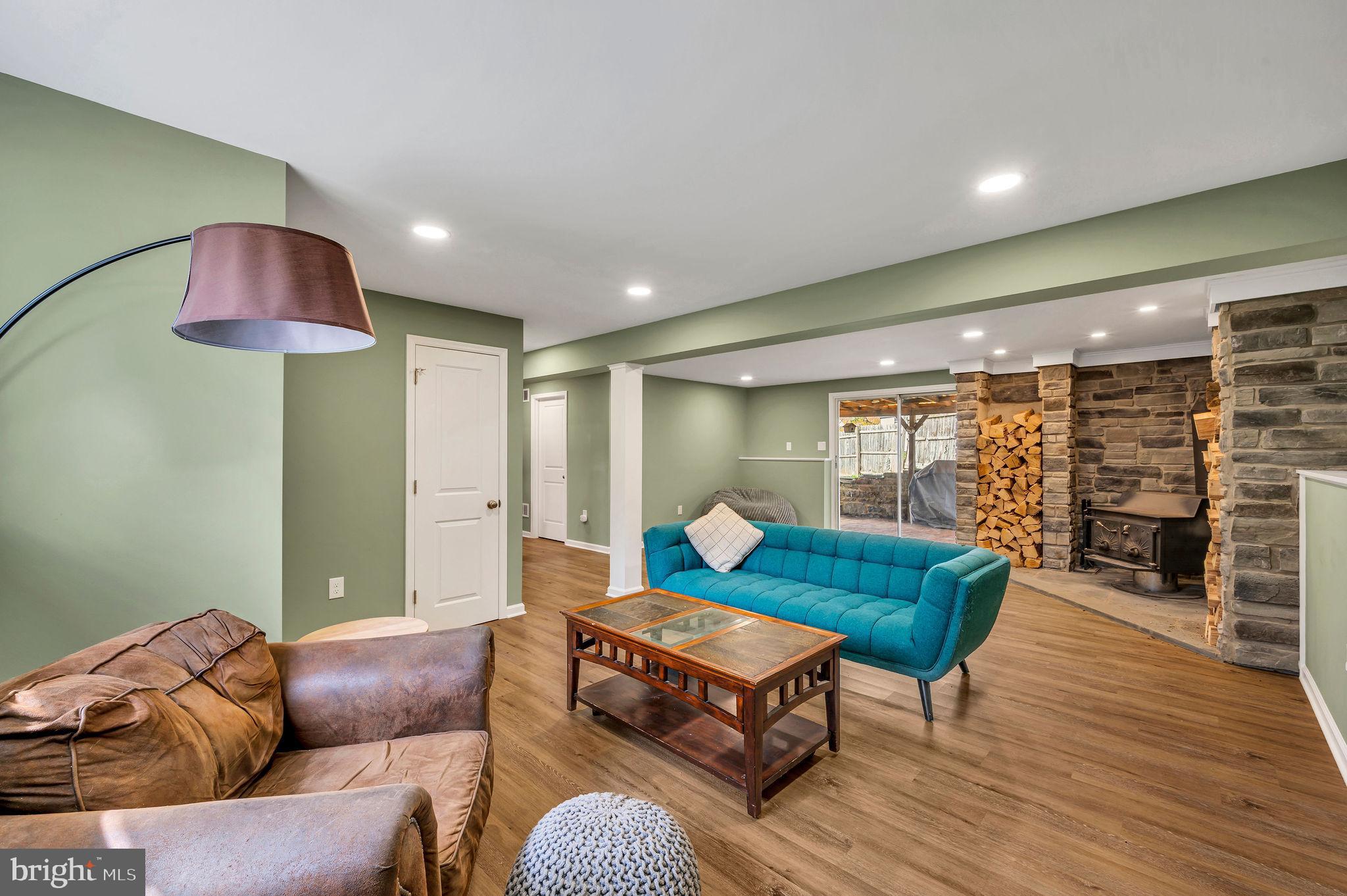 2707 Broder Street Southwest Allentown, PA 18103 - Photo 24 of 32 a living room with furniture and wooden floor