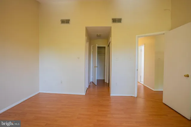 wooden floor in an empty room