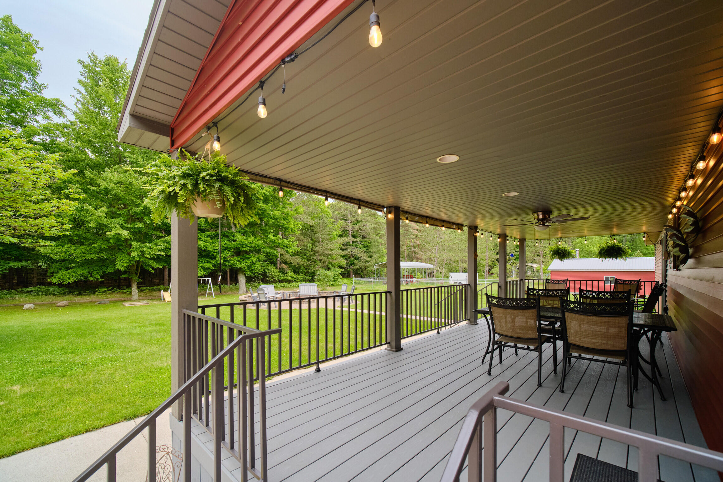 7529 North Quarterline Road Free Soil, MI 49411 - Photo 47 of 69 Back Porch