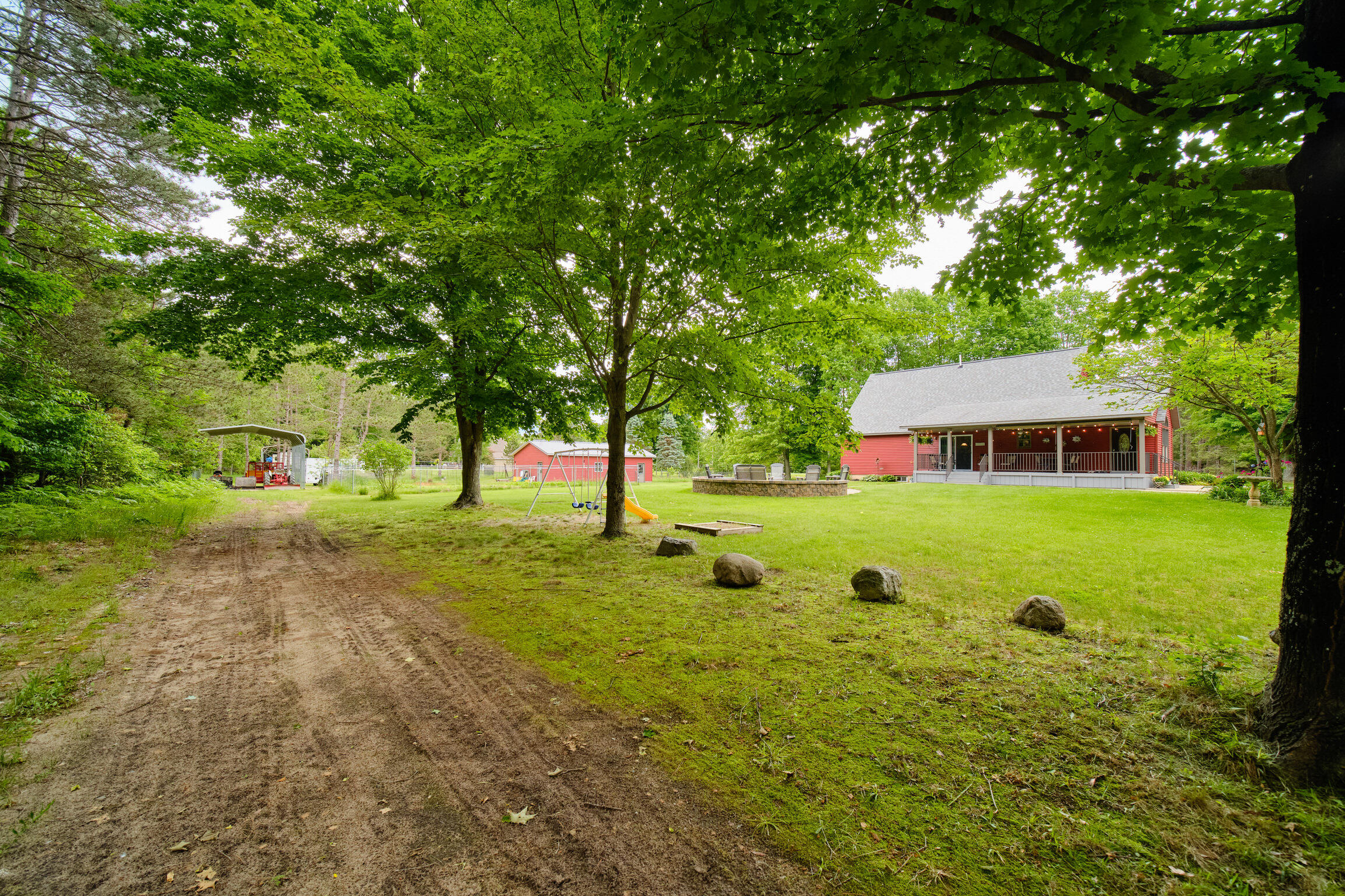 7529 North Quarterline Road Free Soil, MI 49411 - Photo 53 of 69 Drive to Canopy