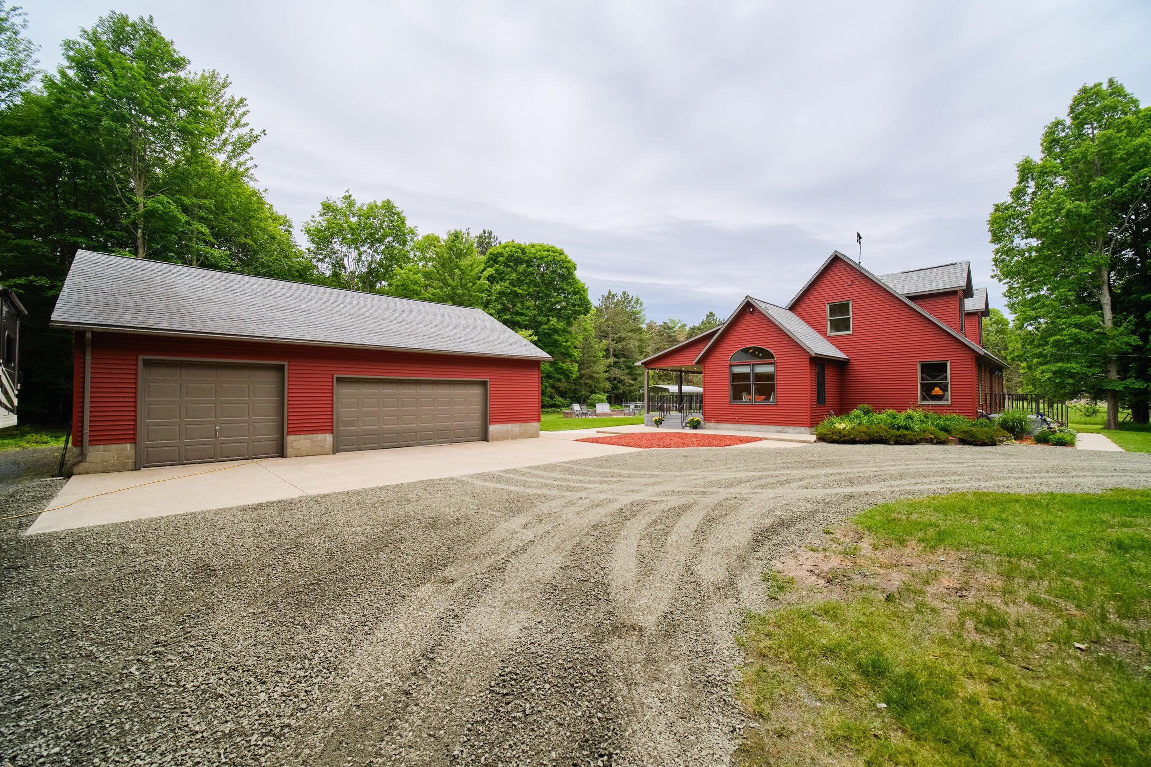 7529 North Quarterline Road Free Soil, MI 49411 - Photo 60 of 69 Circular Drive
