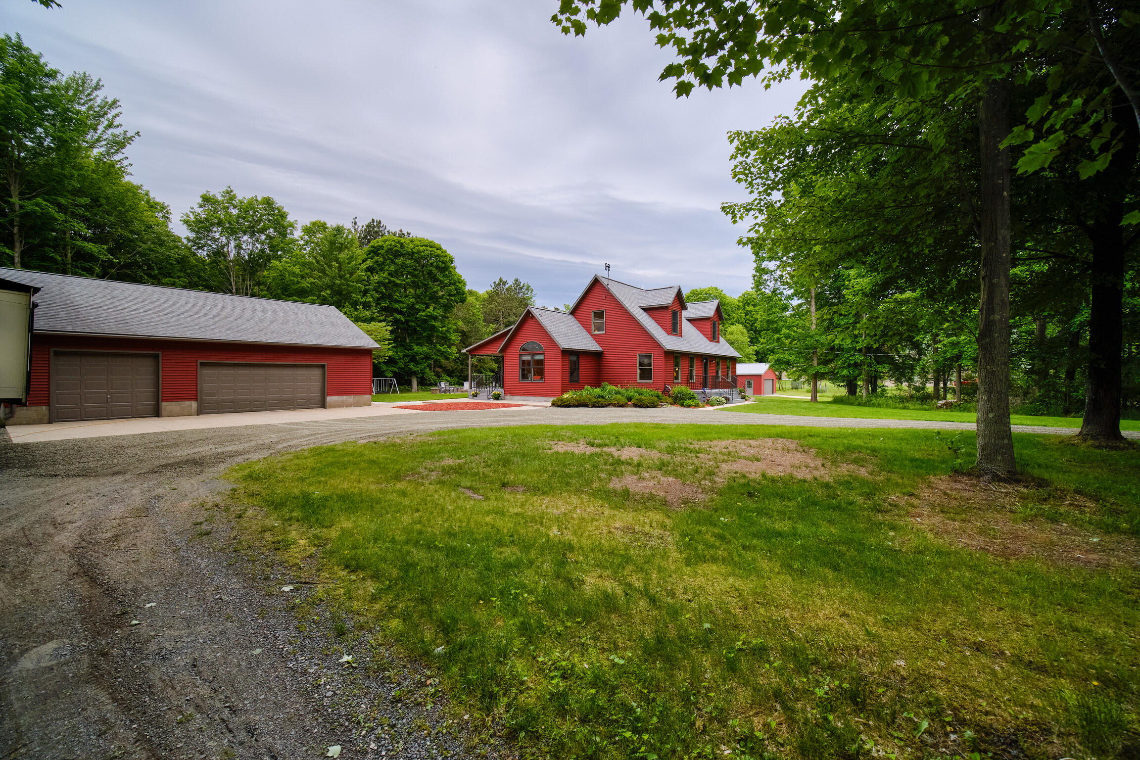 7529 North Quarterline Road Free Soil, MI 49411 - Photo 61 of 69 Circular Drive