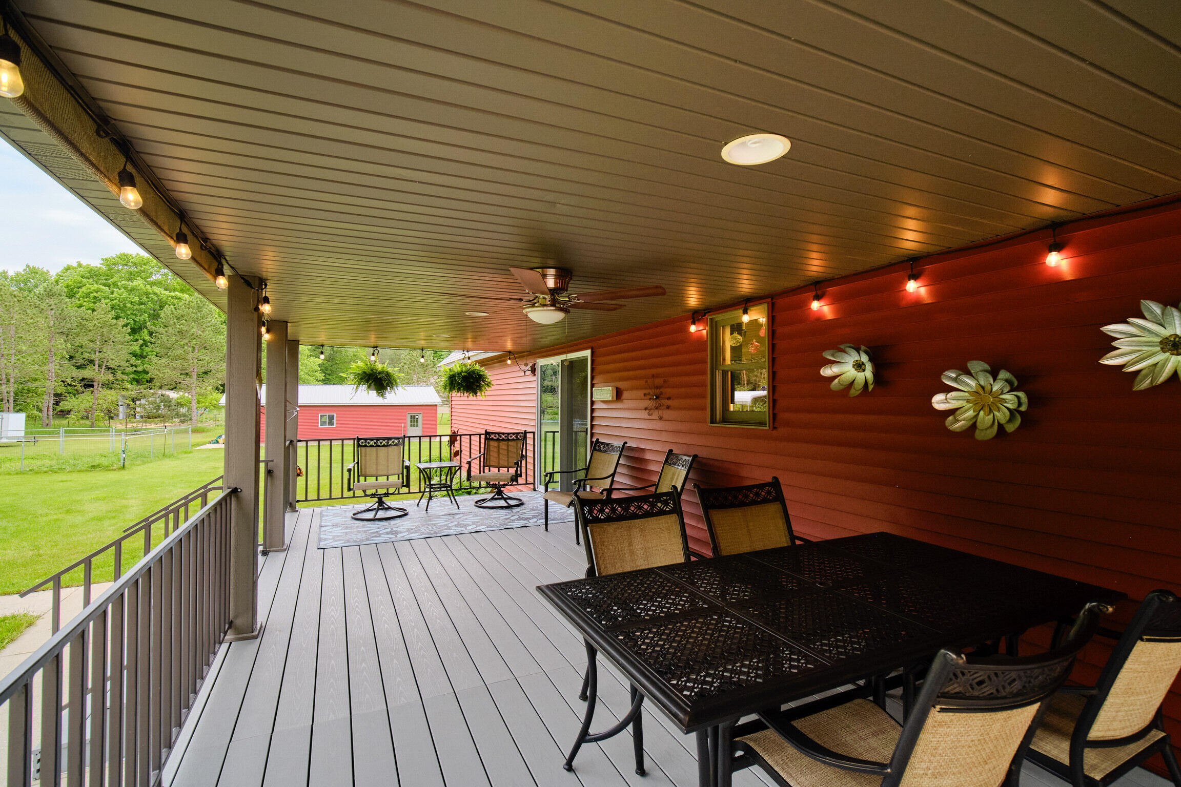 7529 North Quarterline Road Free Soil, MI 49411 - Photo 8 of 69 Back Deck