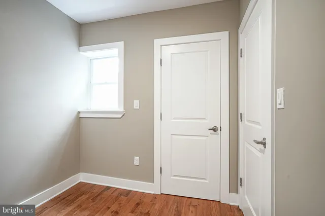 wooden floor in an empty room