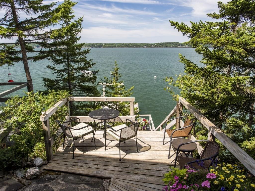 232 Dogfish Head Road Southport, ME 04576 - Photo 15 of 35 Dock seating