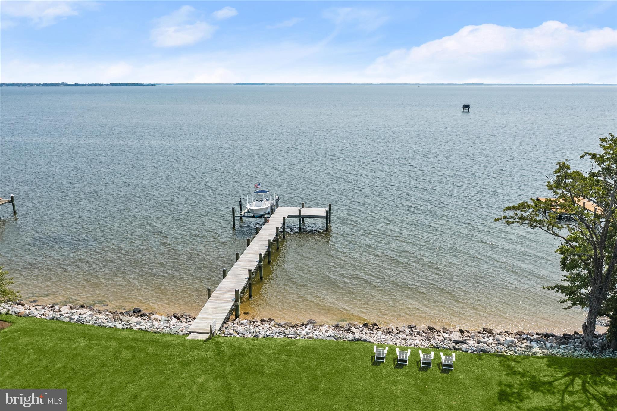 122 Queen Anne Road Stevensville, MD 21666 - Photo 14 of 100 Private Pier and Boat Lift