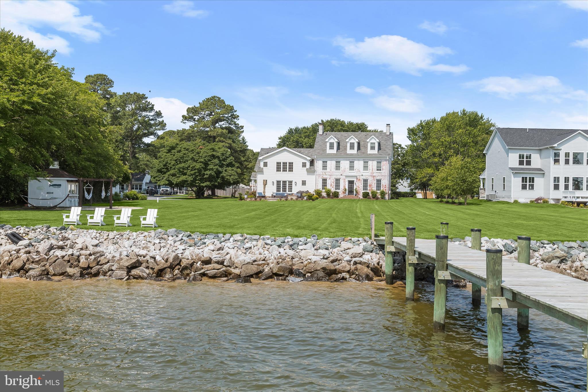 122 Queen Anne Road Stevensville, MD 21666 - Photo 7 of 100 Lush Green Waterside Lawn