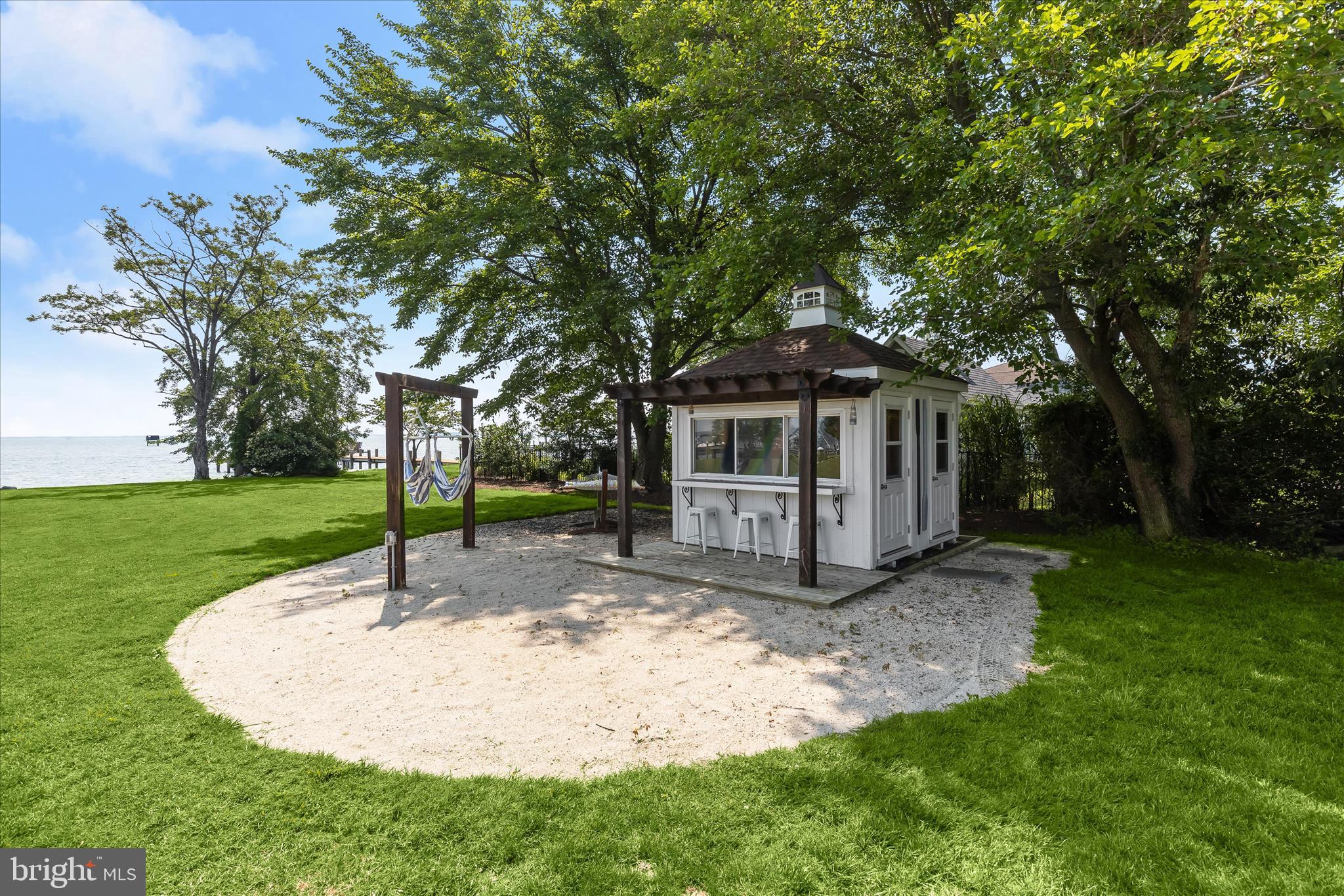 122 Queen Anne Road Stevensville, MD 21666 - Photo 80 of 100 Pavilion & Swing