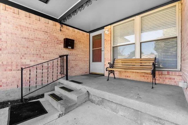 a view of entryway with a stairs