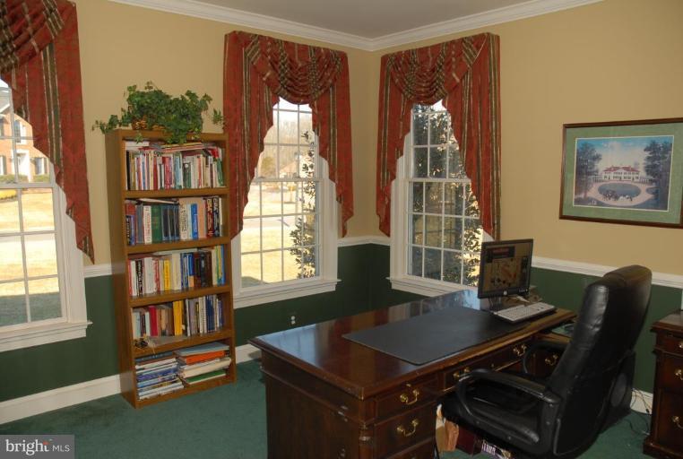 Office/Library/Living Room with French Doors