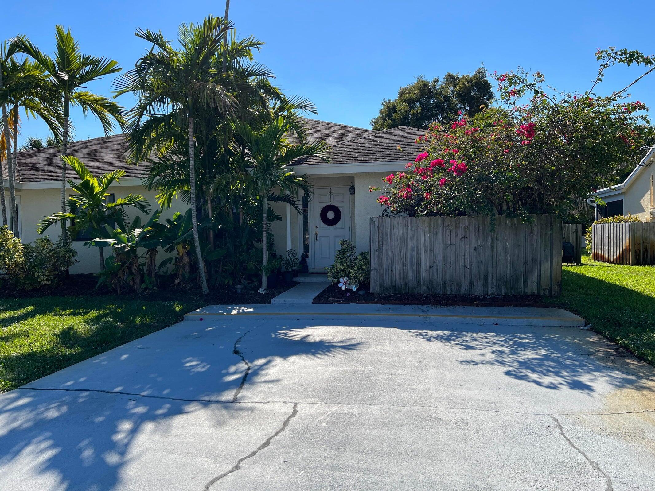 Exterior Front of Duplex