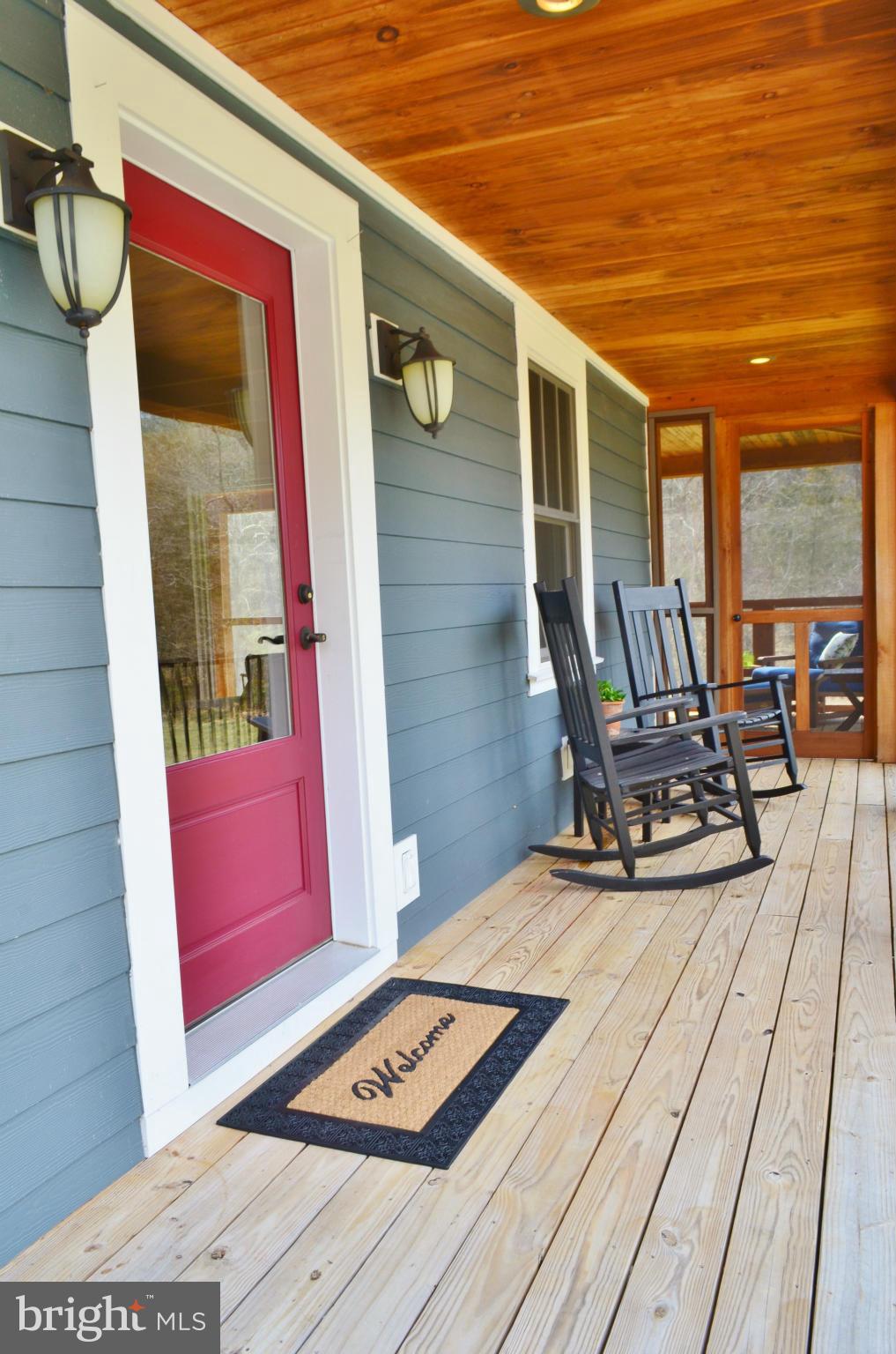 3100 Morning Star Road Mount Jackson, VA 22842 - Photo 7 of 30 Rustic Covered Front Porch