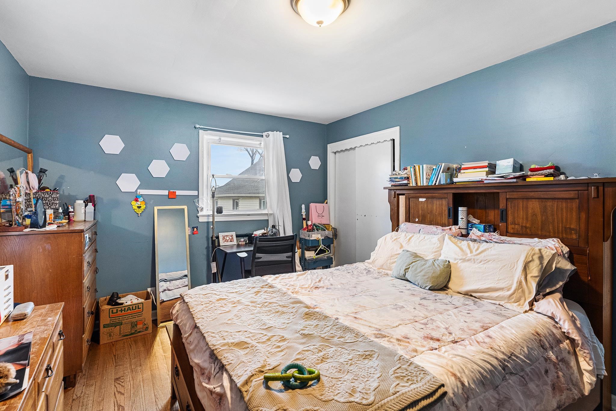 6 Mutillod Lane Secaucus, NJ 07094 - Photo 18 of 41 a bedroom with a bed and dresser with mirror