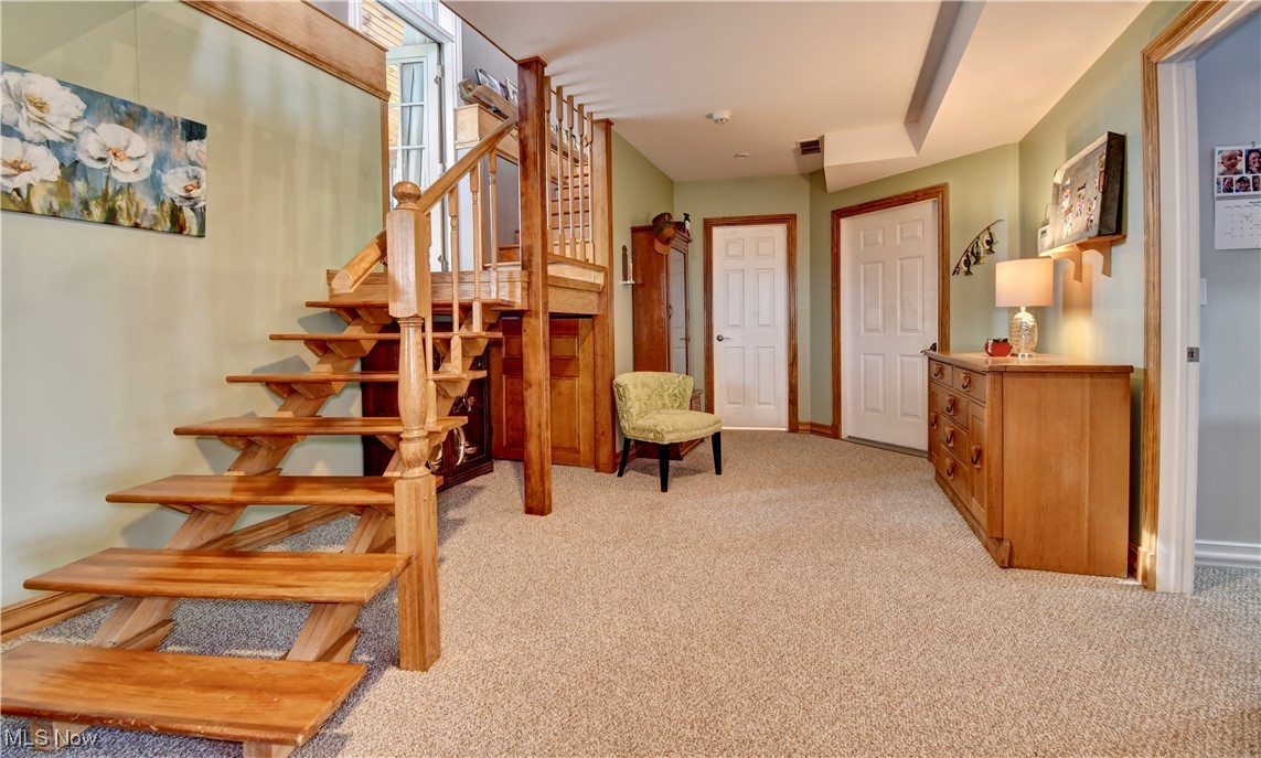85530 Beagle Club Road Scio, OH 43988 - Photo 28 of 49 Stairway with carpet floors and baseboards