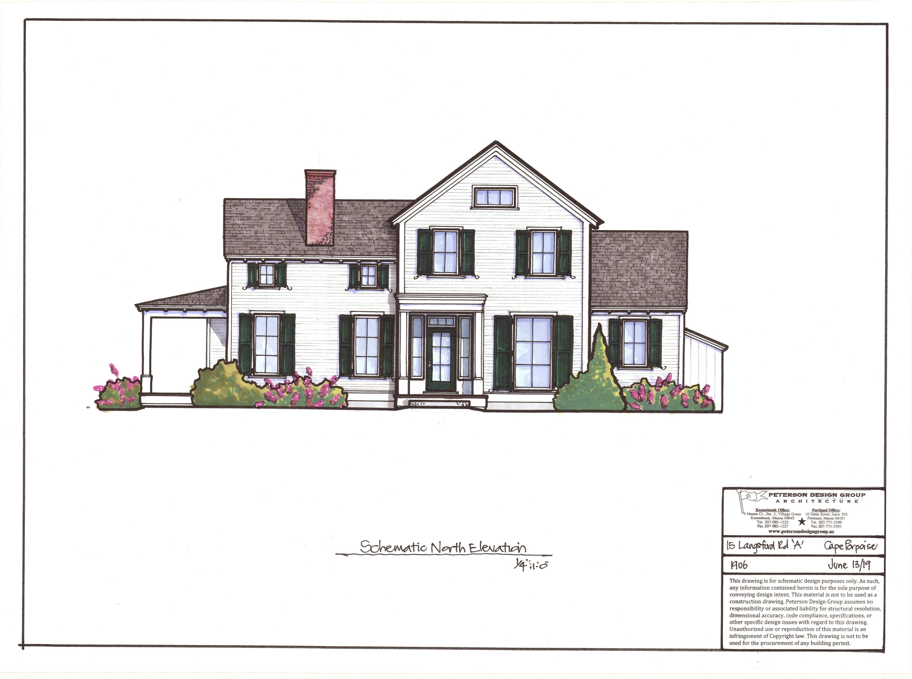 15 Langsford Road, Unit 10 Kennebunkport, ME 04046 - Photo 2 of 18 Langford Rd Front Cottage Rendering