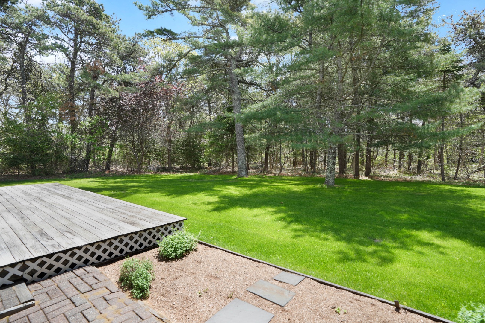 2 Cosmos Way Edgartown, MA 02539 - Photo 27 of 29 a view of a park with large trees