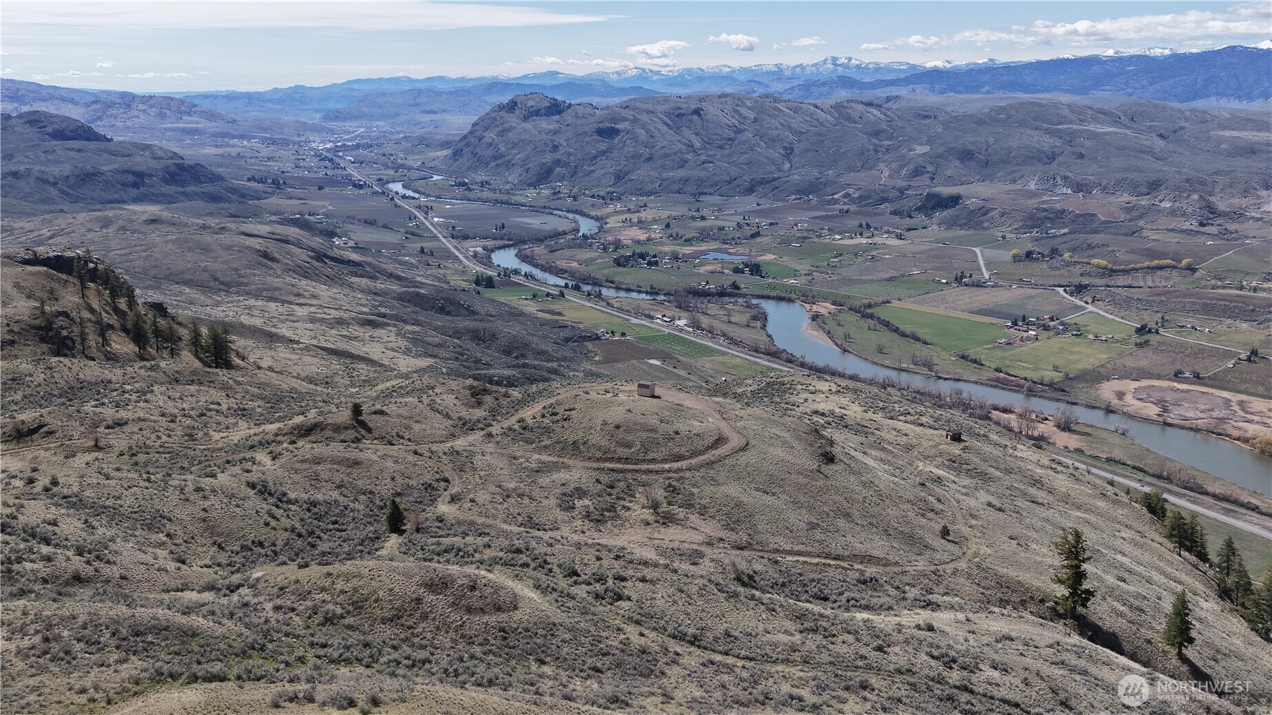 -xxx Emily Road Tonasket, WA 98855 - Photo 30 of 31 a view of a dry field with trees in the background