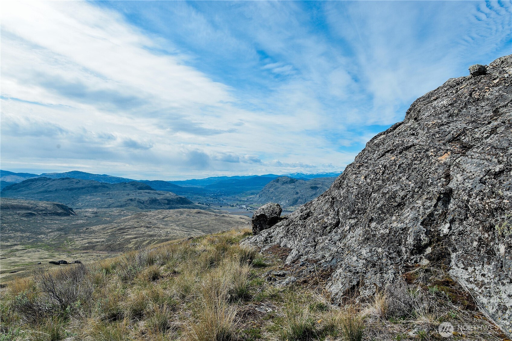 -xxx Emily Road Tonasket, WA 98855 - Photo 3 of 31 a view of a mountain in the distance in a field