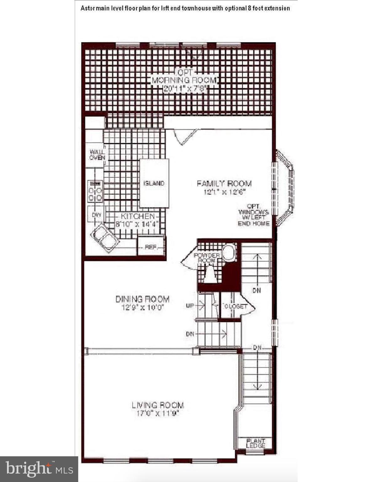 1510 Rutland Way Hanover, MD 21076 - Photo 45 of 48 Main level floor plan