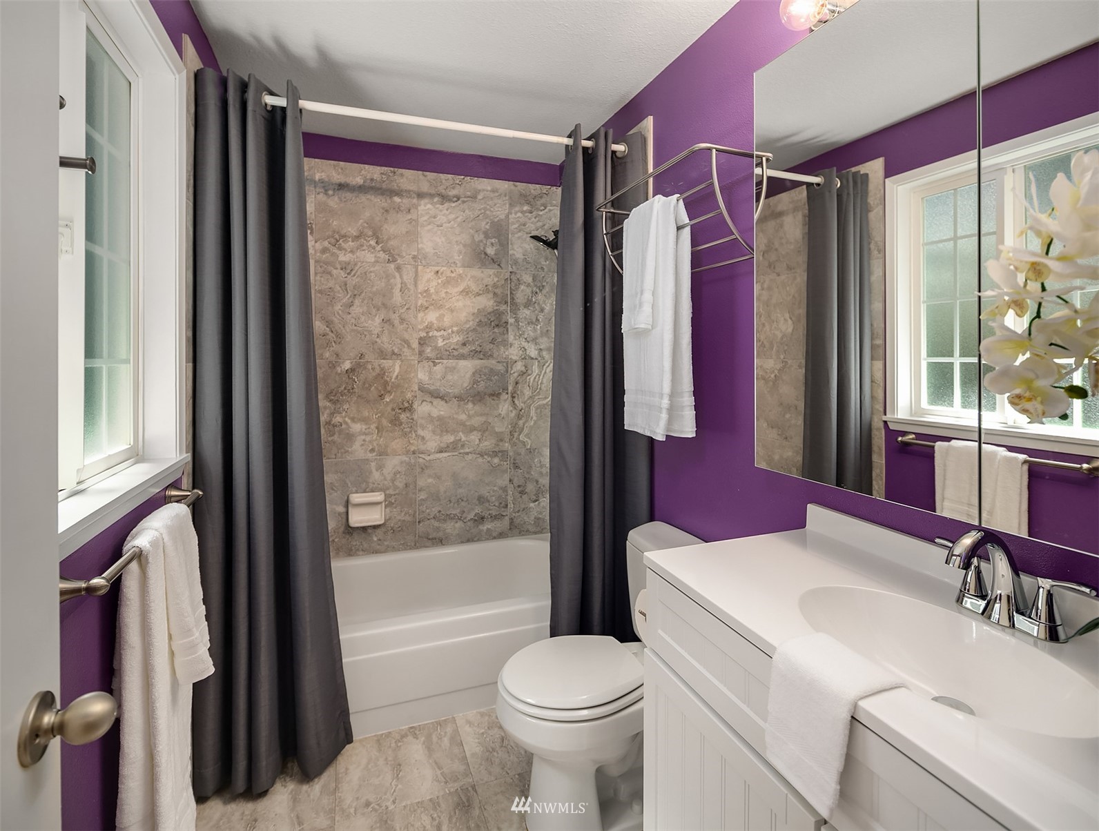 3310 199th Place Southeast Bothell, WA 98012 - Photo 15 of 30 a bathroom with a sink toilet and shower