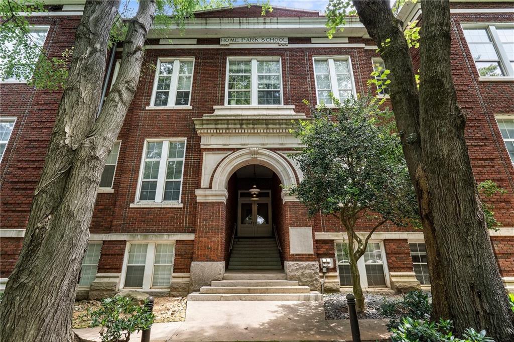 1031 State Street Northwest, Unit 106 Atlanta, GA 30318 - Photo 2 of 23 front view of a house