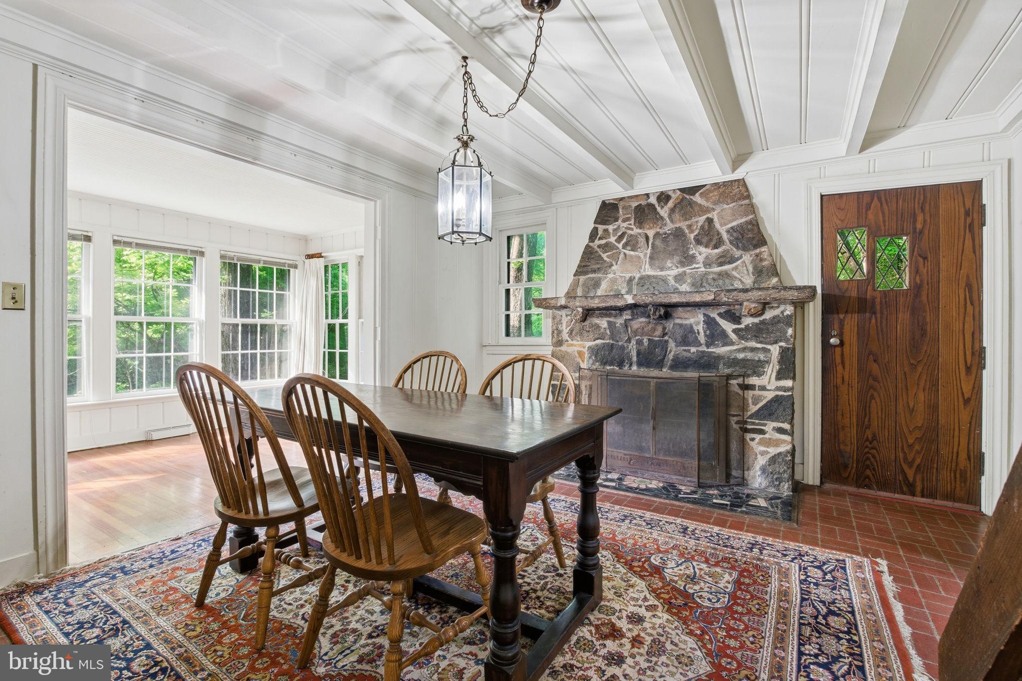362 Severn Road Annapolis, MD 21401 - Photo 12 of 42 Charming dining space with rustic flair.